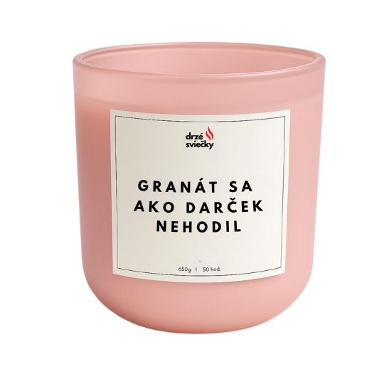 Granát sa ako darček nehodil
