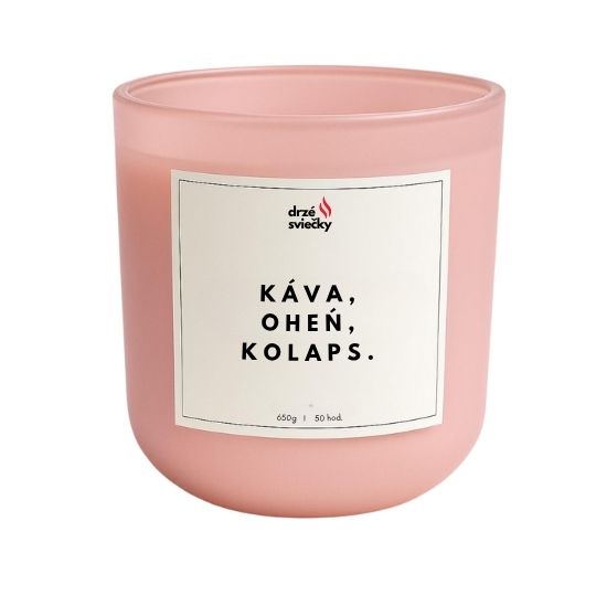 Káva, oheň, kolaps.