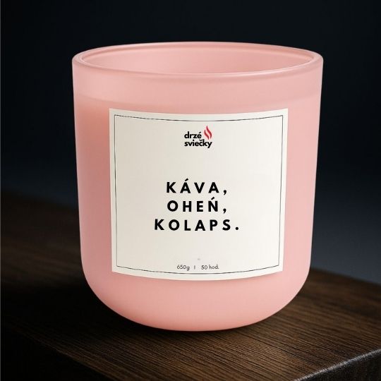 Káva, oheň, kolaps.
