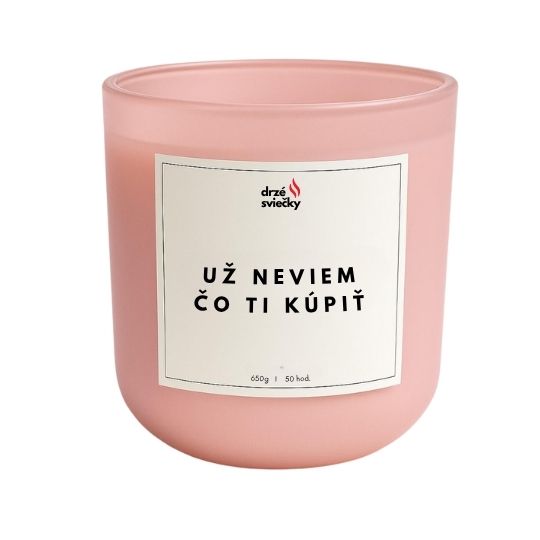 Už neviem čo Ti kúpiť